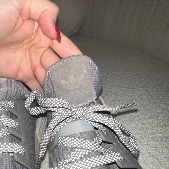 Adidas NMD XR1 Gray with Light Pink Accents - US Women's Size 8 (Fits like 8.5) - Picture 14 of 16
